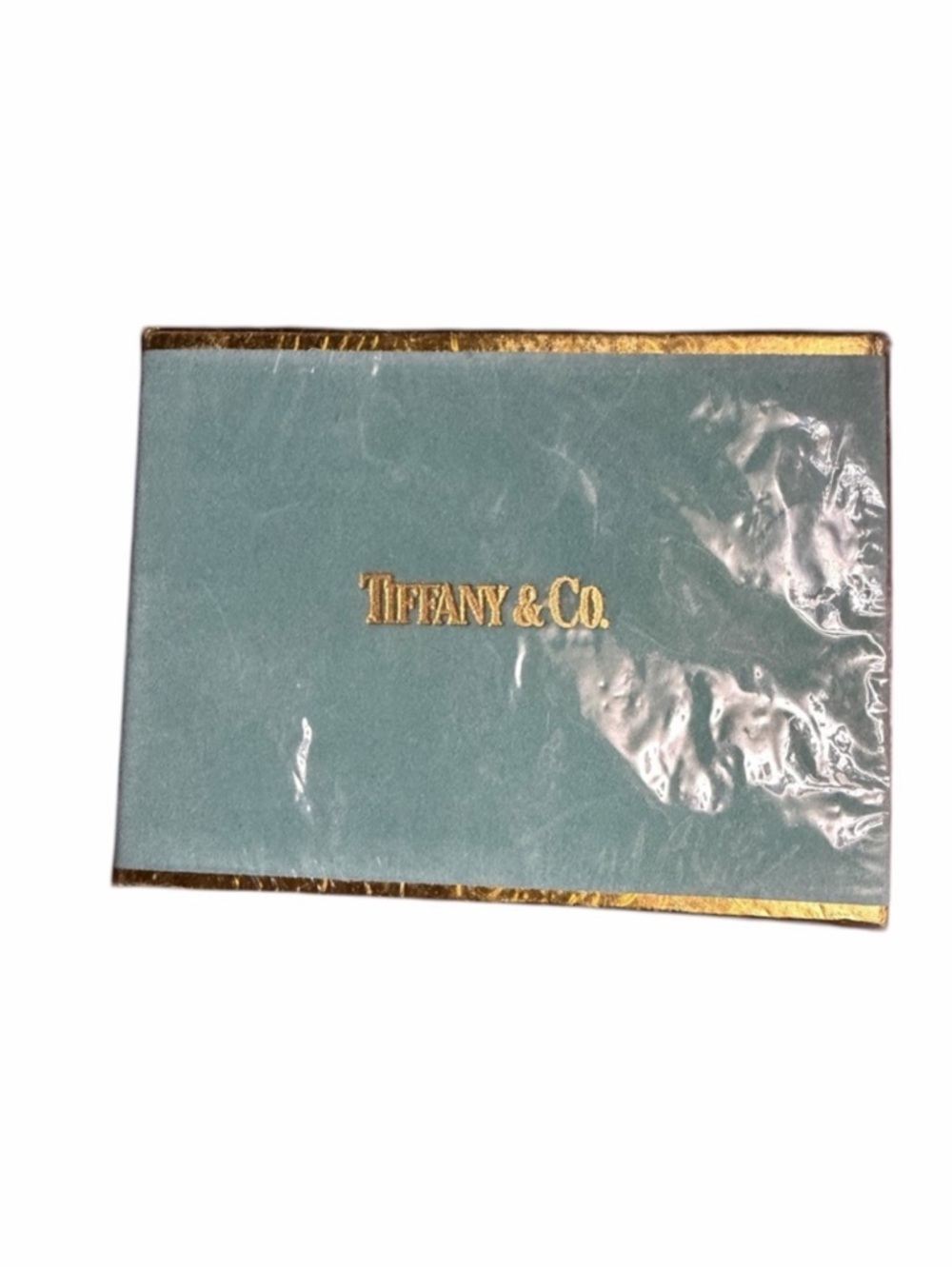 Tiffany & Co. Blue and Gold 1950’s Playing Card Box Rare Find!